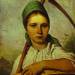 Pelageya. Peasant Woman with Scythe and Rake